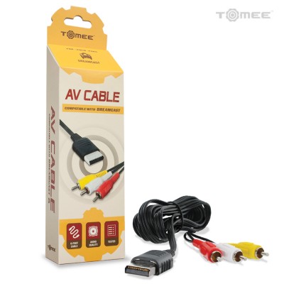 DC: AV CABLE - GENERIC - (Y/R/W) (NEW)